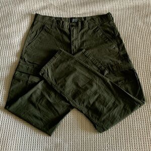 Levi's Relaxed Ripstop Green Cargo Pants